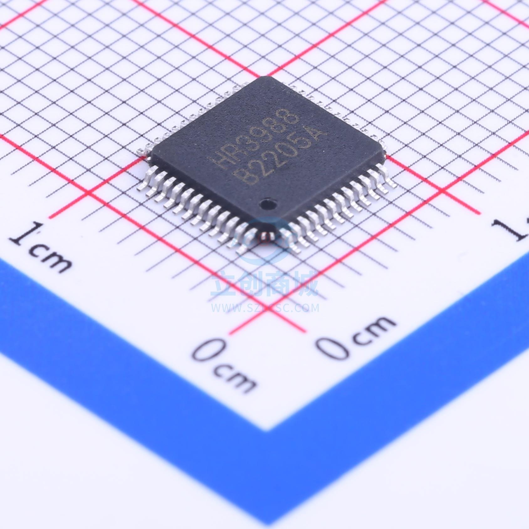 电机驱动芯片 HR3988 LQFP-48 全新原装正品