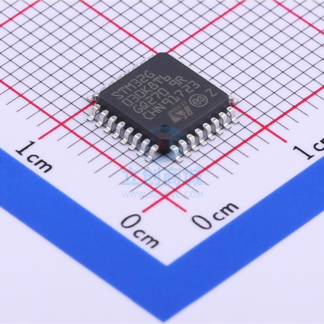 单片机(MCU/MPU/SOC) STM32G030K8T6 LQFP-32 ST 全新原装进口