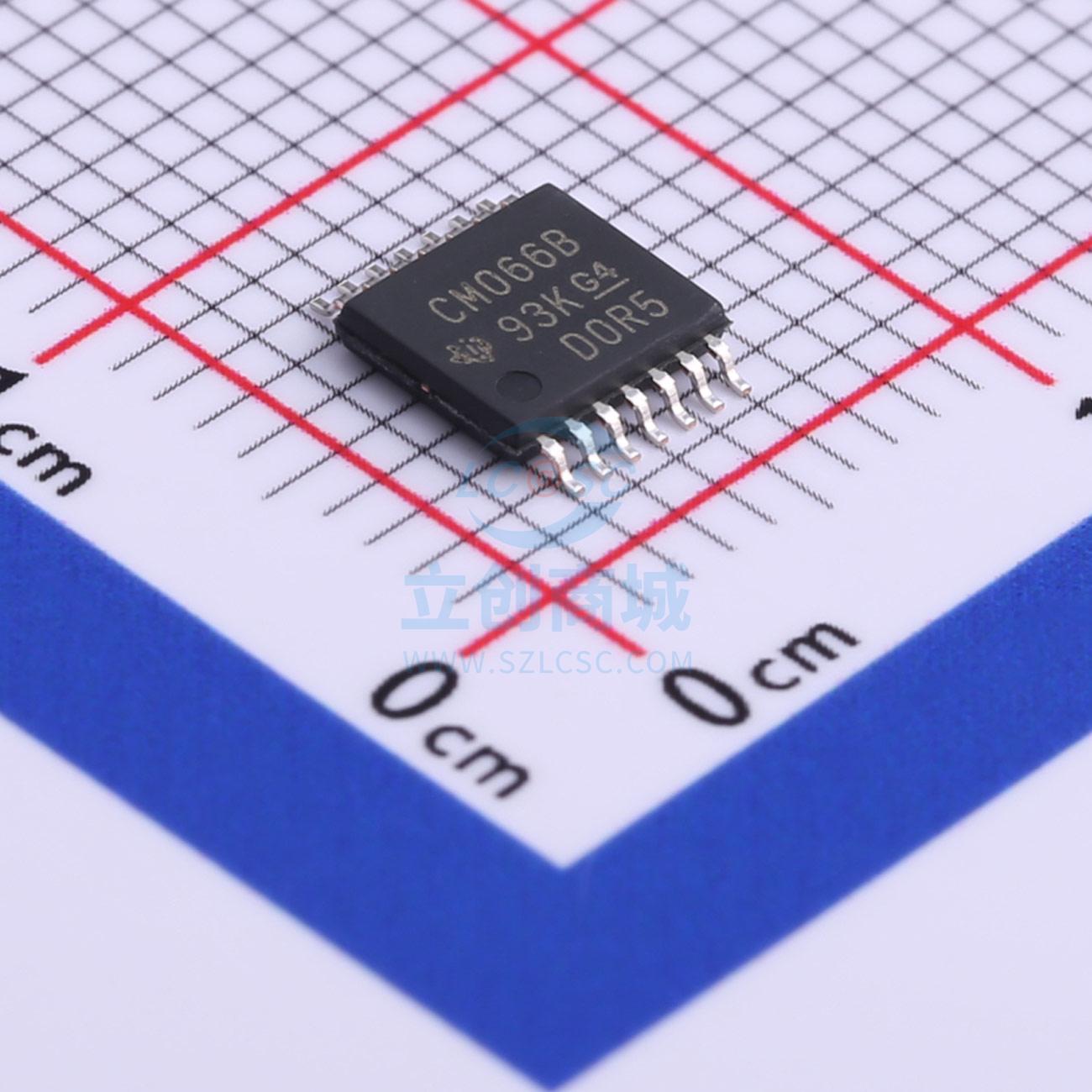 信号开关/编解码器/多路复用器 CD4066BPWR TSSOP-14 TI 全新原装