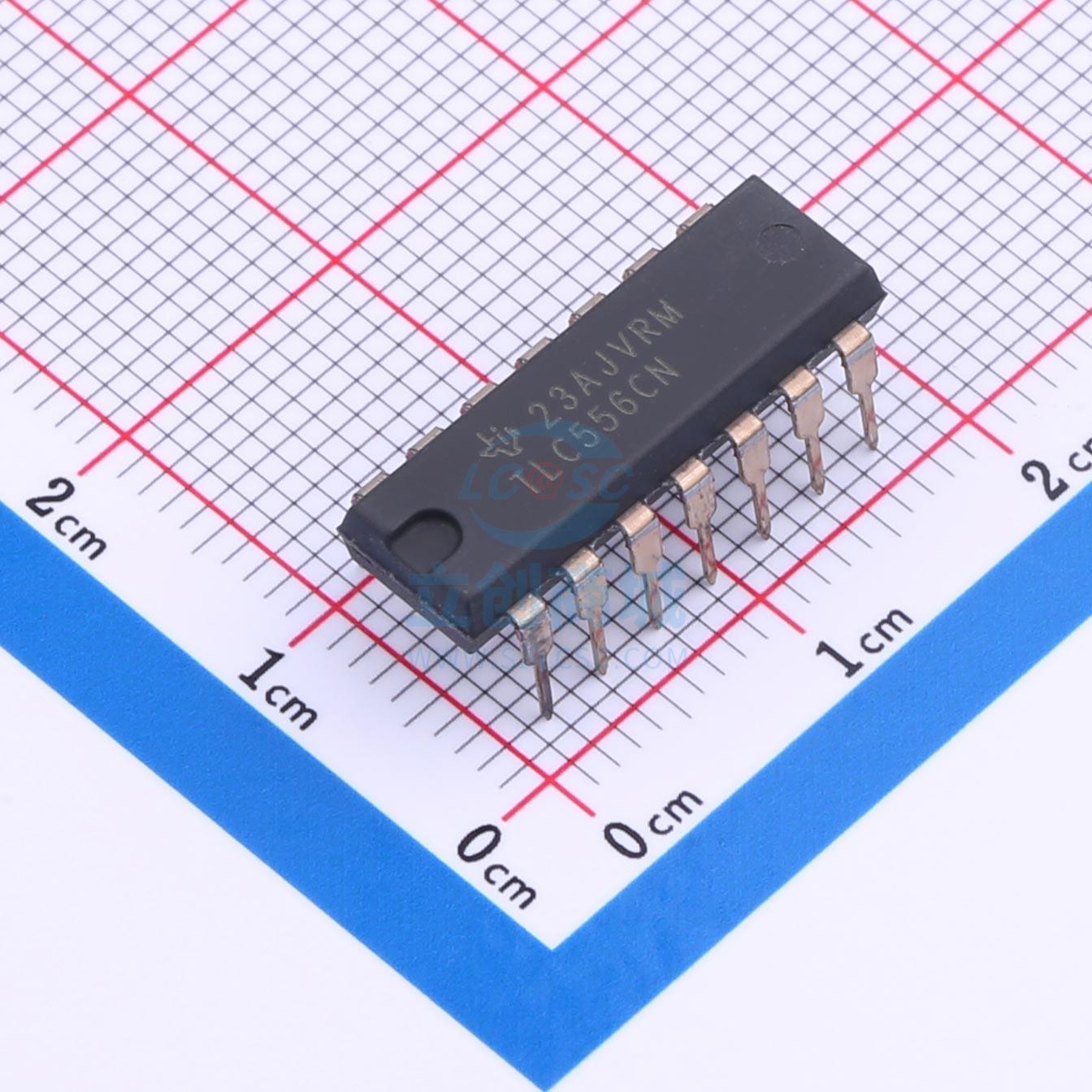 定时器/计时器/时钟振荡器 TLC556CN PDIP-14 TI 全新原装进口