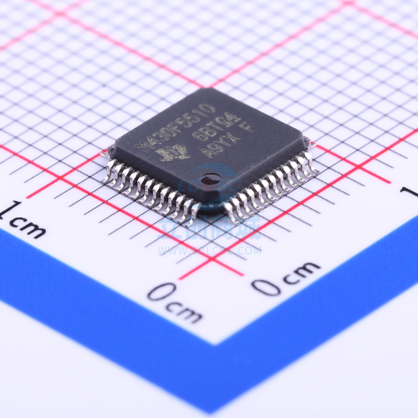 单片机(MCU/MPU/SOC) MSP430F5510IPTR LQFP-48_7x7x05P TI 全新