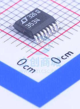 DC-DC电源芯片 LTC3534EGN#PBF SSOP-16_150mil ADI 全新原装正品