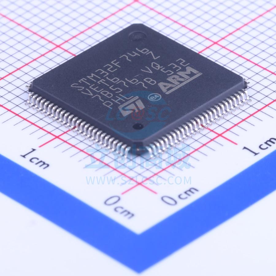 单片机(MCU/MPU/SOC) STM32F746VET6 LQFP-100_14x14x05P ST 全新