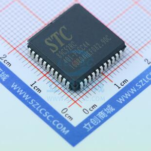 单片机(MCU/MPU/SOC) STC89C52RC-40I-PLCC44 PLCC-44 STC 全新原