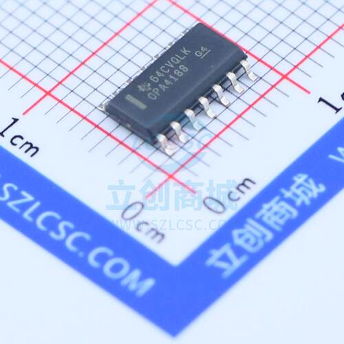 精密运放 OPA4188AIDR SOIC-14_150mil TI 全新原装进口