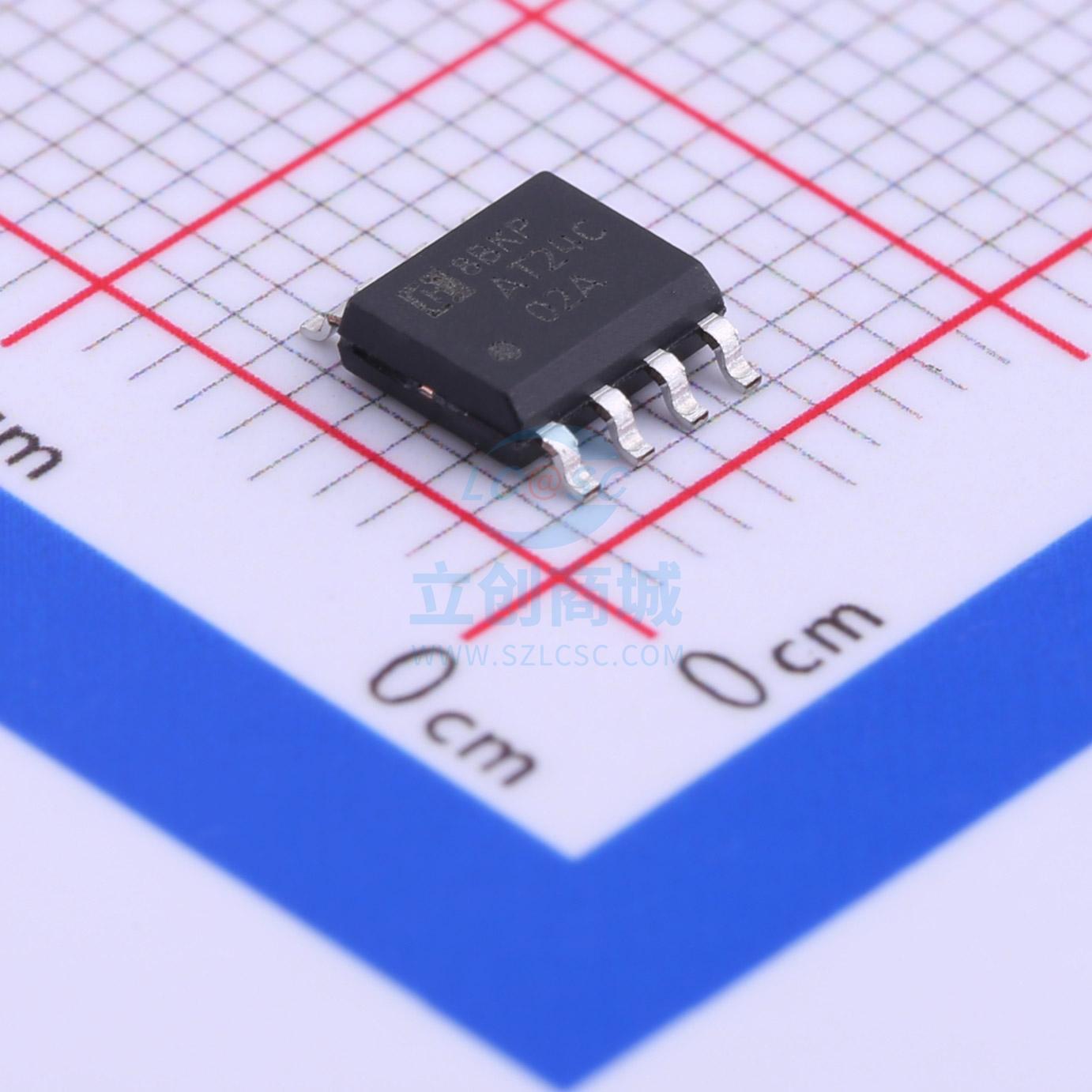 EEPROM AT24C02AM/TR SOP-8 HGSEMI(华冠)