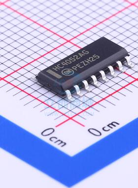 模拟开关/多路复用器 MC74HC4052ADG SOIC-16_150mil on 全新原装