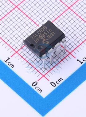 EEPROM 24LC02B-I/P PDIP-8 MIC 全新原装进口