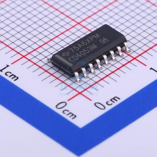 模拟开关/多路复用器 CD4053BM96 SOIC-16_150mil TI()
