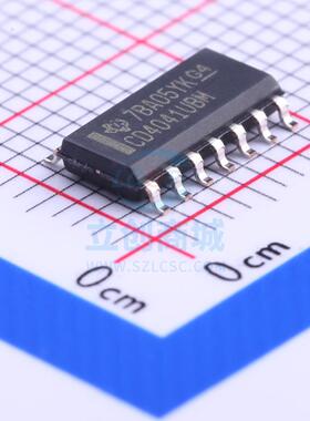 缓冲器/驱动器 CD4041UBM96 SOIC14_39MM TI 全新原装进口