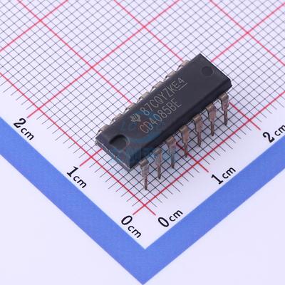 逻辑门 CD4085BE PDIP-14 TI 全新原装进口