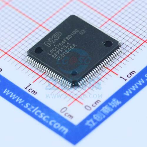 芯片IC LPC1764FBD100,551 LQFP-100_14x14x05P 全新原装进口