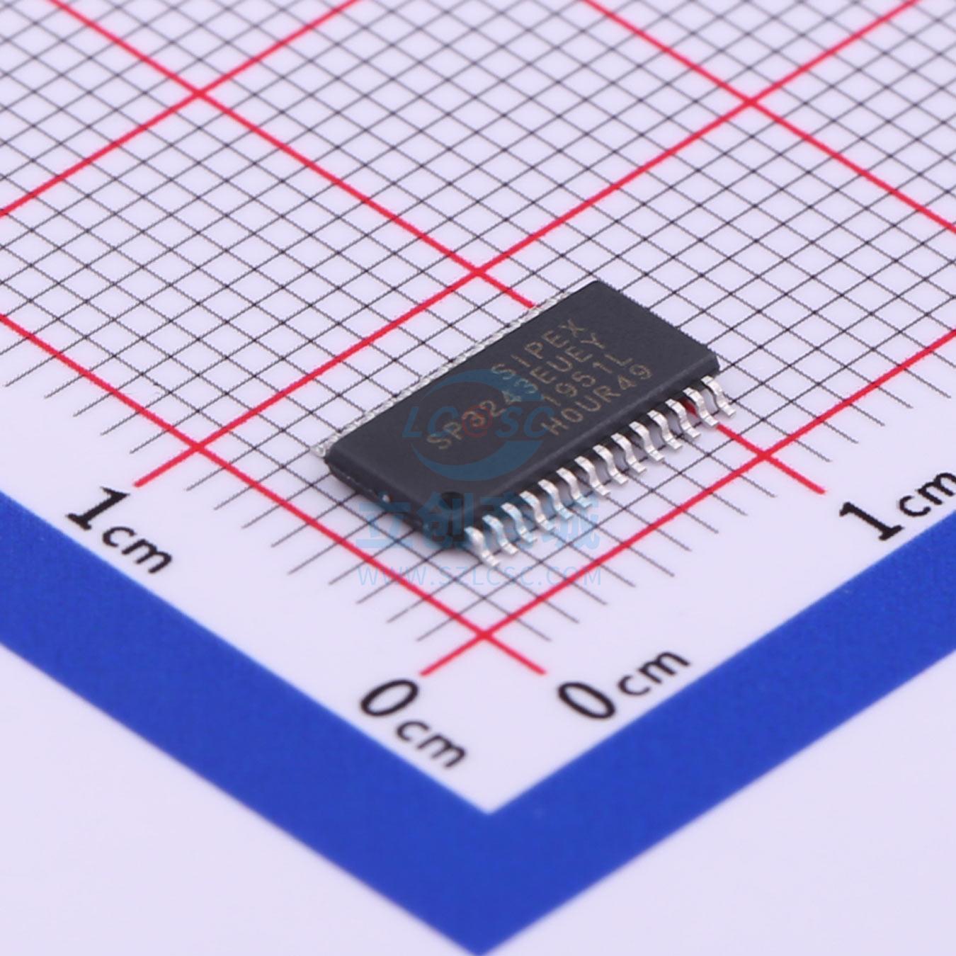 RS232芯片 SP3243EUEY-L/TR TSSOP-28 MaxLinear