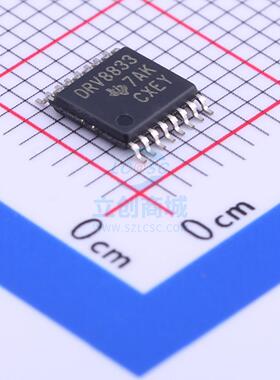 电机驱动芯片 DRV8833PWPR HTSSOP-16 TI()