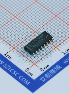 多协议收发器 AM26LS32AIDR SOIC-16 TI 全新原装正品