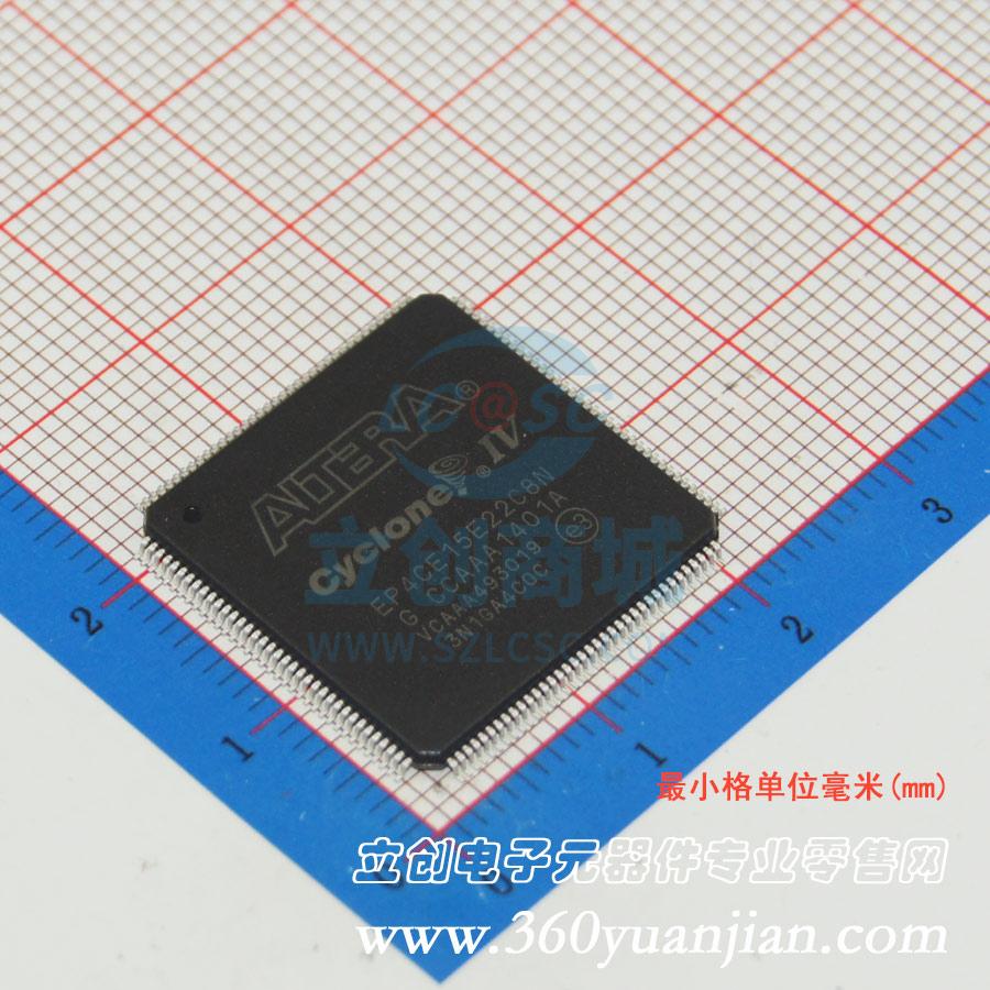 可编程逻辑器件(CPLD/FPGA) EP4CE15E22C8N LQFP-144 全新原装进