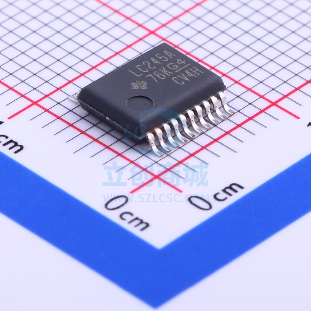 收发器 SN74LVC245ADBRG4 SSOP-20_208mil TI 全新原装进口