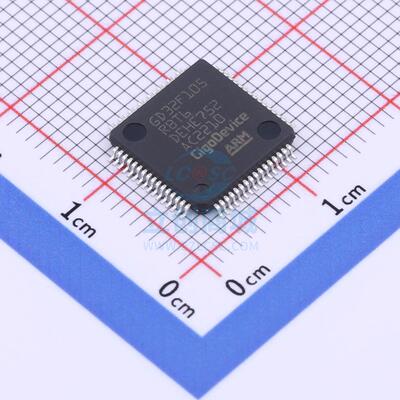 单片机(MCU/MPU/SOC) GD32F105RBT6 LQFP-64_10x10x05P 全新原装