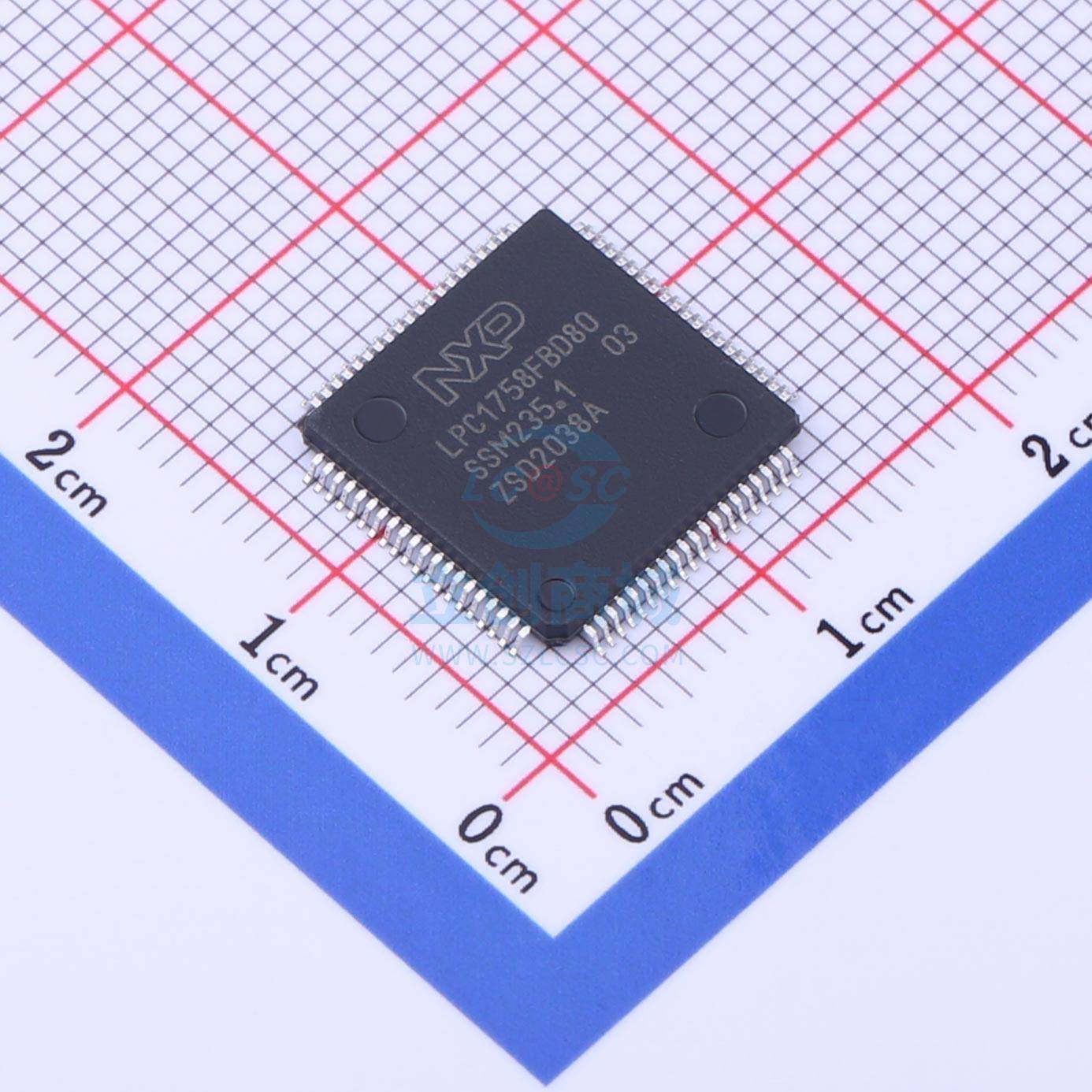 全新原装进口 LPC1758FBD80K LQFP-80