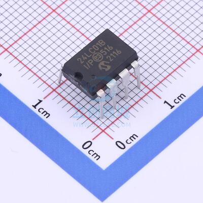 EEPROM 24LC01B-I/P DIP-8 MICROCHIP(美国微芯)