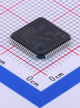 单片机芯片IC STM32F107RCT6 LQFP-64_10x10x05P ST 全新原装进口