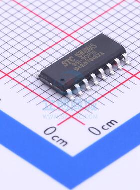 单片机(MCU/MPU/SOC) STC15W408AS-35I-SOP16 SOP-16_150mil STC