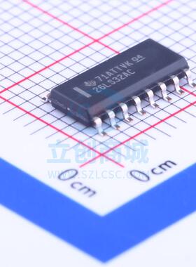 多协议收发器 AM26LS32ACDR SOIC-16_150mil TI 全新原装进口
