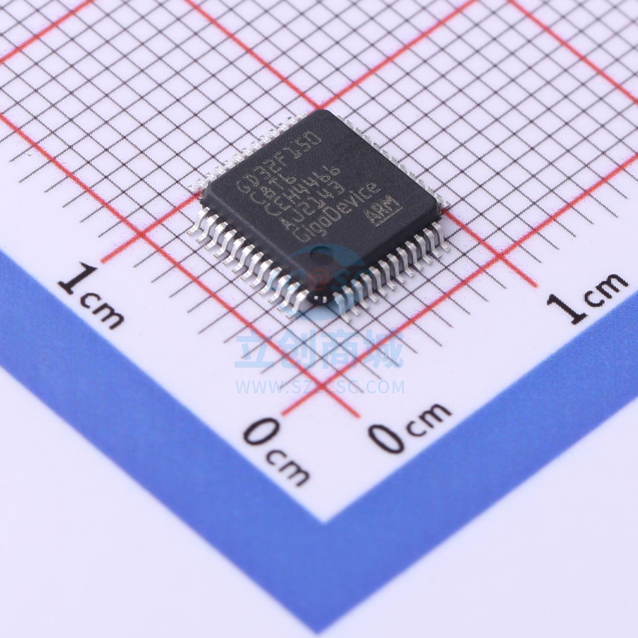 单片机(MCU/MPU/SOC) GD32F150C8T6 LQFP-48_7x7x05P 全新原装进