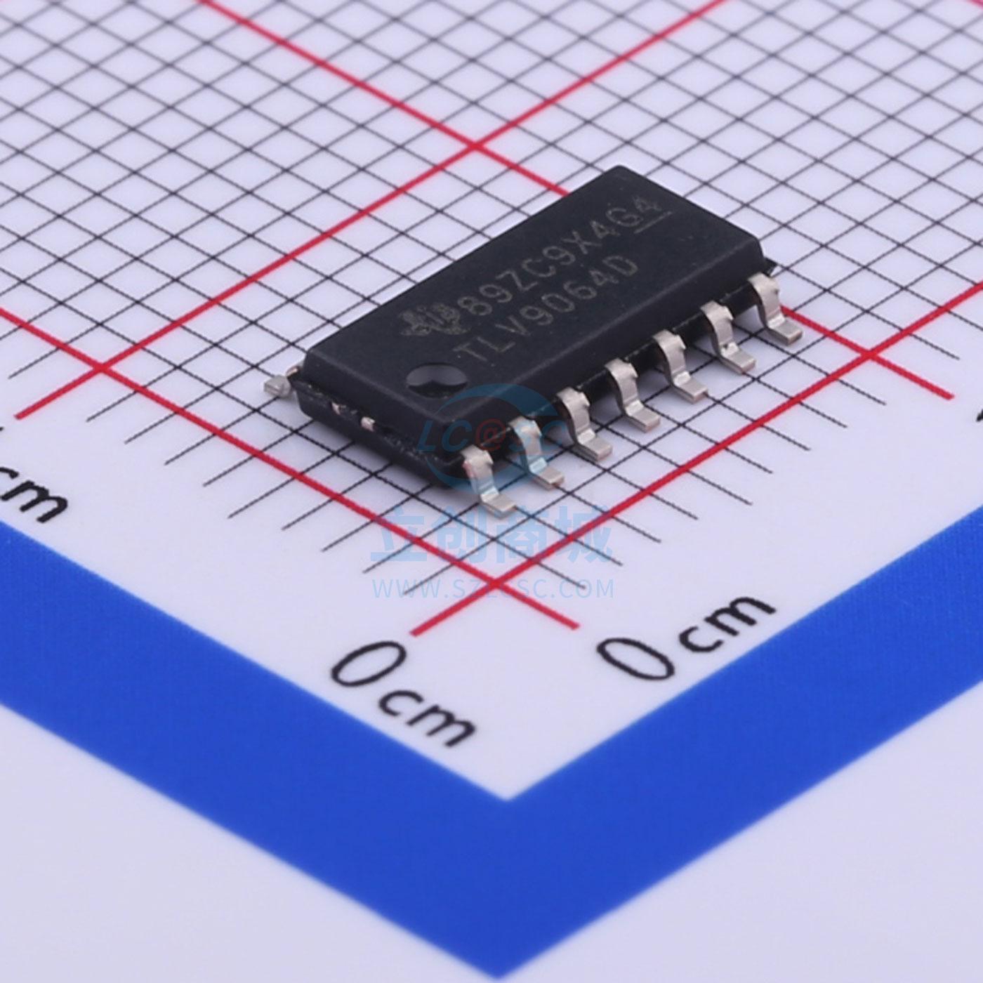 运算放大器 TLV9064IDR SOIC-14 TI()