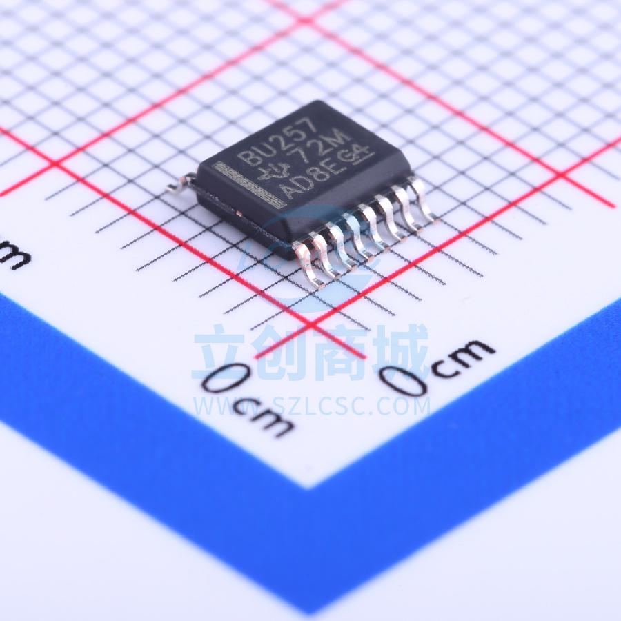 模拟开关/多路复用器 SN74CB3Q3257DBQR SSOP-16_208mil TI(德州