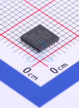 无线收发芯片 NRF2401AG-REEL QFN-24_5x5x065P 全新原装进口