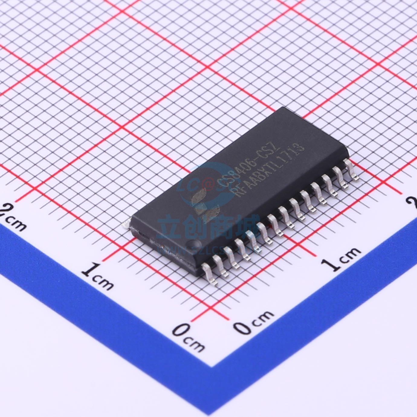 音频接口芯片 CS8406-CSZ SOIC-28_300mil 全新原装进口