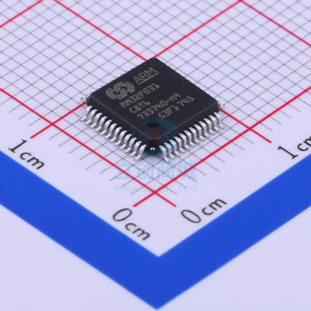 单片机(MCU/MPU/SOC) MM32F031C8T6 LQFP-48 全新原装进口