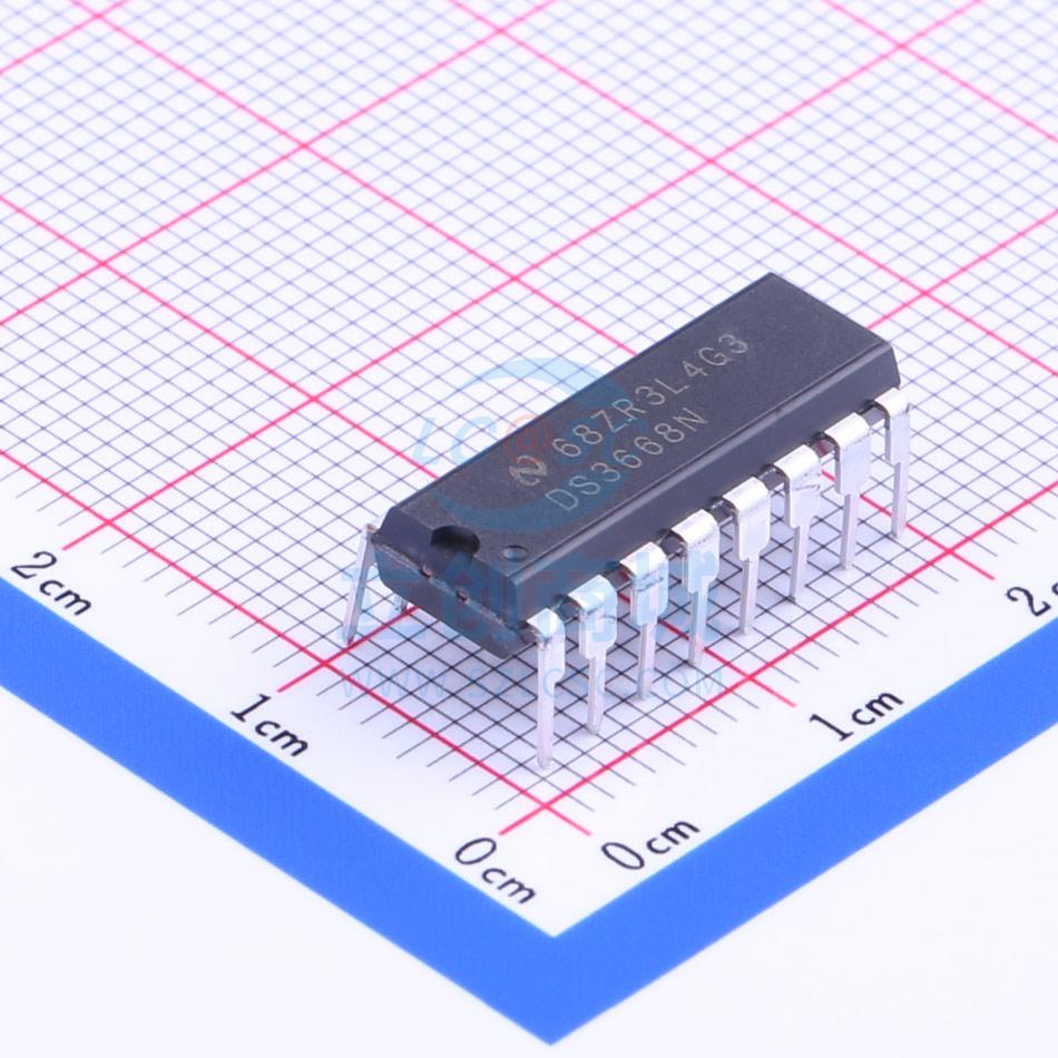 驱动器 DS3668N/NOPB PDIP-16 TI 全新原装进口