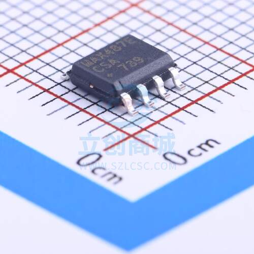 RS-485/RS-422芯片 MAX487ECSA+T SOIC-8 MAXIM 全新原装进口