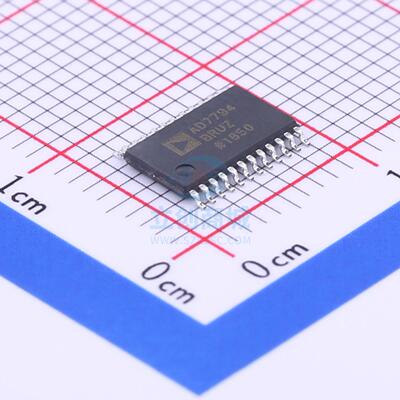模数转换芯片ADC AD7794BRUZ-REEL TSSOP-24 全新原装/LINEAR(