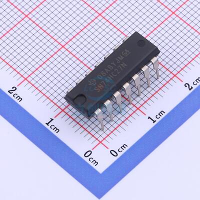 逻辑门 SN74HC27N PDIP-14 TI 全新原装正品