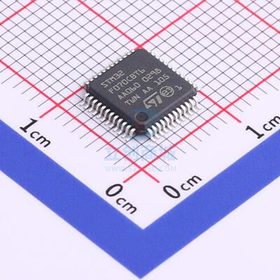 单片机(MCU/MPU/SOC) STM32F070CBT6TR LQFP-48(7x7) ST 全新原装