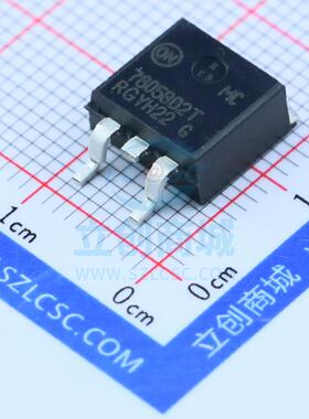 线性稳压器(LDO) MC7805BD2TR4G TO-263-2 ON 全新原装进口