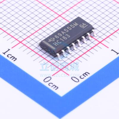 计数器/分频器 SN74HC163DR SOIC-16 TI 全新原装正品