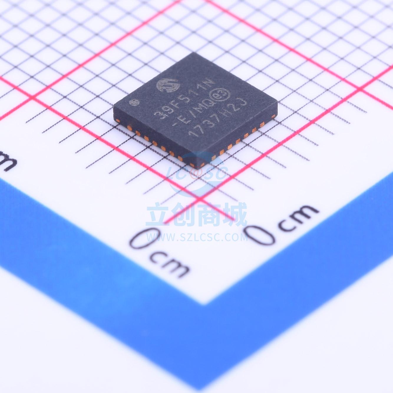 监控和复位芯片 MCP39F511N-E/MQ QFN-28 全新原装进口