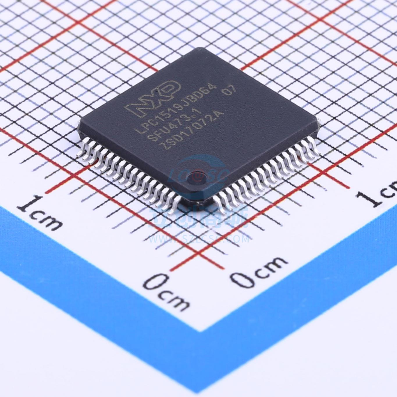 单片机(MCU/MPU/SOC) LPC1519JBD64E LQFP-64_10x10x05P NXP 全新