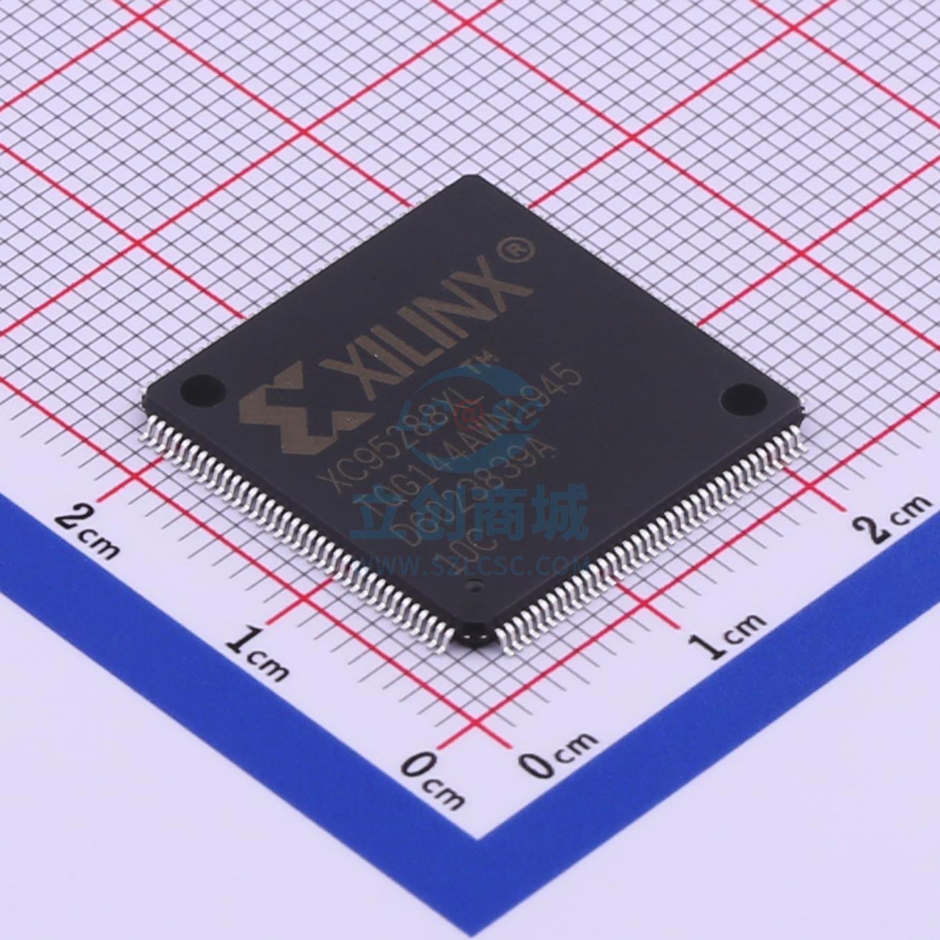 可编程逻辑器件(CPLD/FPGA) XC95288XL-10TQG144C TQFP-144 全新