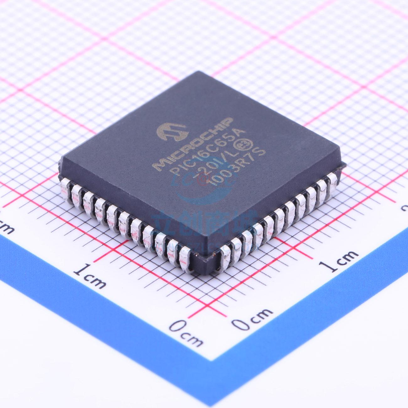 单片机(MCU/MPU/SOC) PIC16C65A-20I/L PLCC-44 MIC 全新原装进口