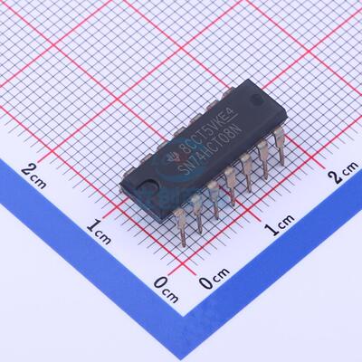 逻辑门 SN74HCT08N PDIP-14 TI 全新原装进口