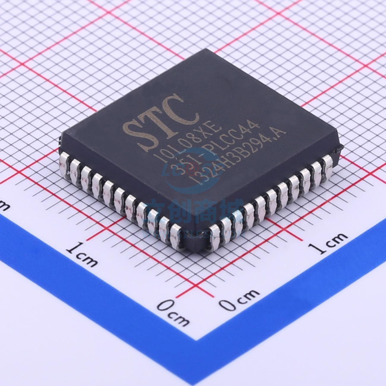 单片机(MCU/MPU/SOC) STC10L08XE PLCC-44 STC 全新原装进口