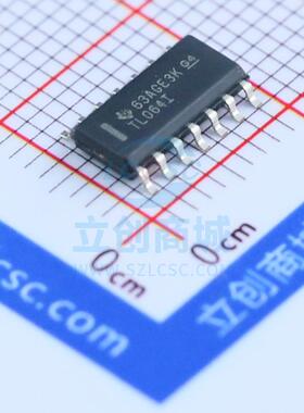 FET输入运放 TL064IDRG4 SOIC-14_150mil TI 全新原装正品