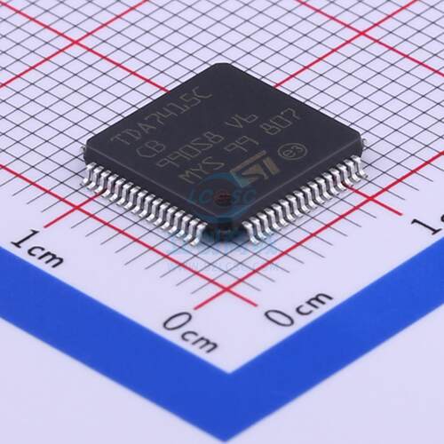 音频接口芯片 TDA7415CB LQFP-64 ST 全新原装进口