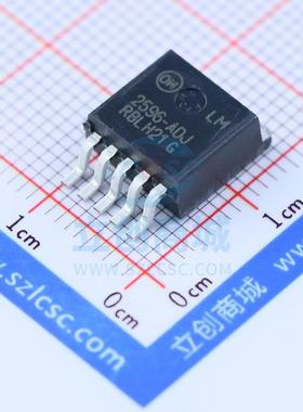 DC-DC电源芯片 LM2596DSADJG TO-263-5 onsemi(安森美)
