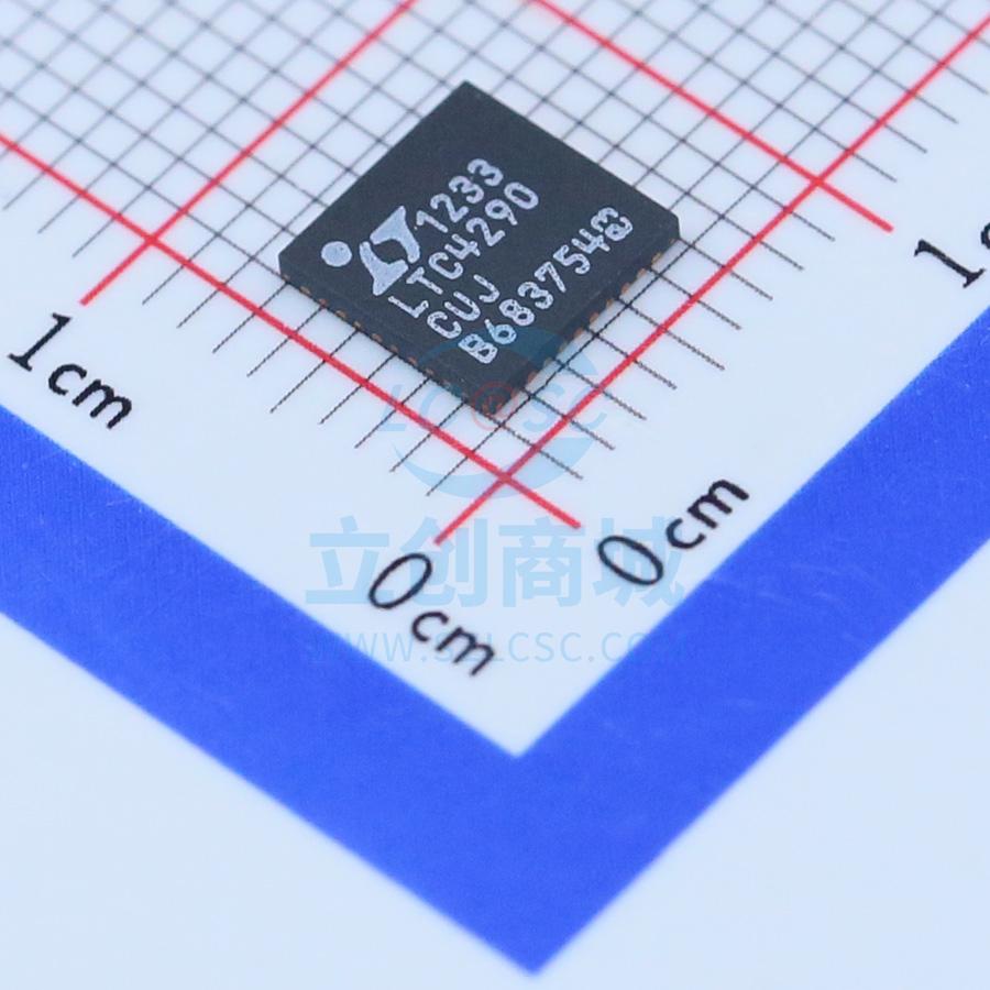 以太网供电(PoE)控制器 LTC4290CIUJ#PBF QFN-40_6x6mm ADI 全新